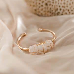 Bransoletka „Pure Clarity” z Kryształem Górskim (duży kamień)