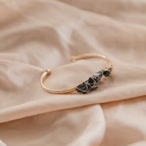 Bransoletka „Talisman Mini” z czarnym turmalinem