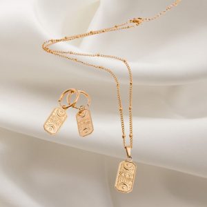 Komplet „Soluna” – Słońce i Księżyc