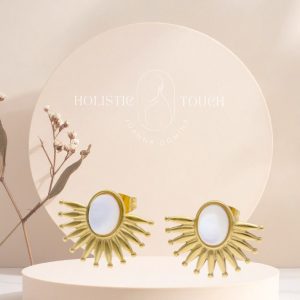 Kolczyki Solar Pearl